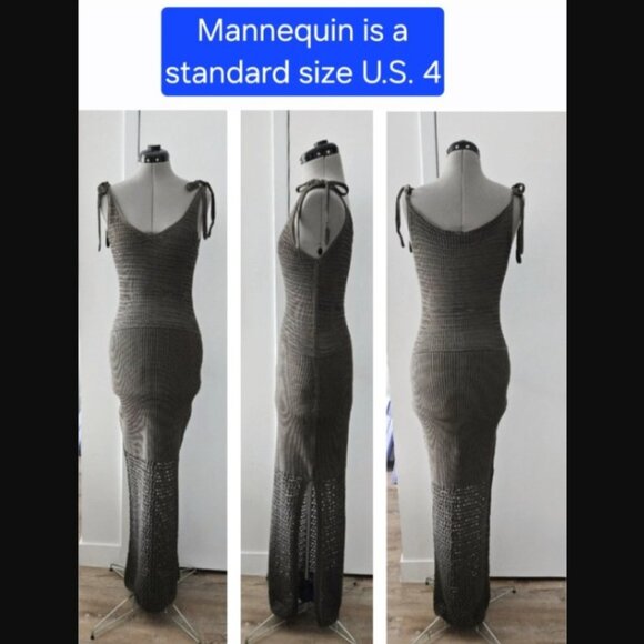 CANESSA Italy luna nuvola cotton-knit resort goop fave travel dress nwot $455 s - Picture 6 of 14